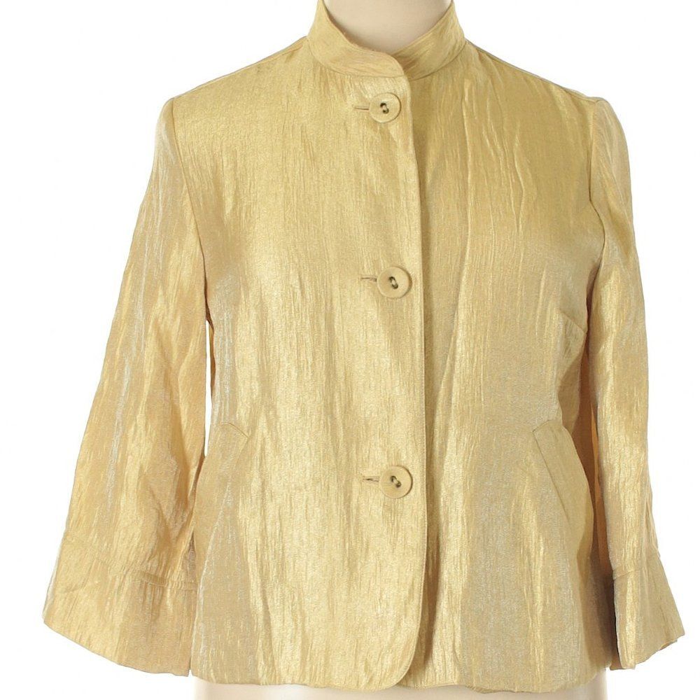 Resplendent in Opulence Golden Jacket